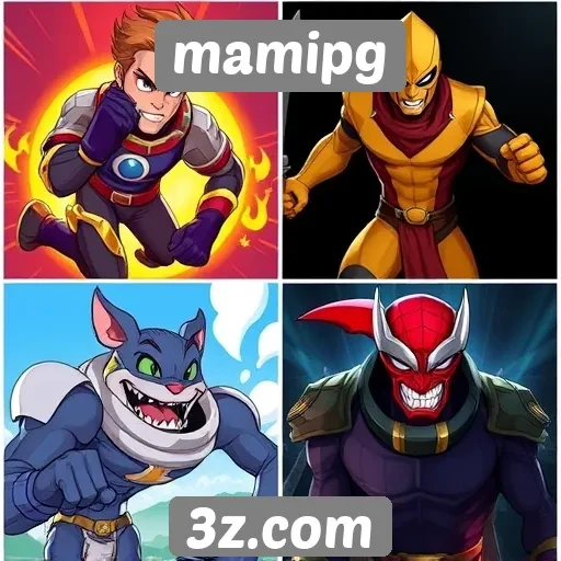 Visão geral das categorias de jogos no mamipg